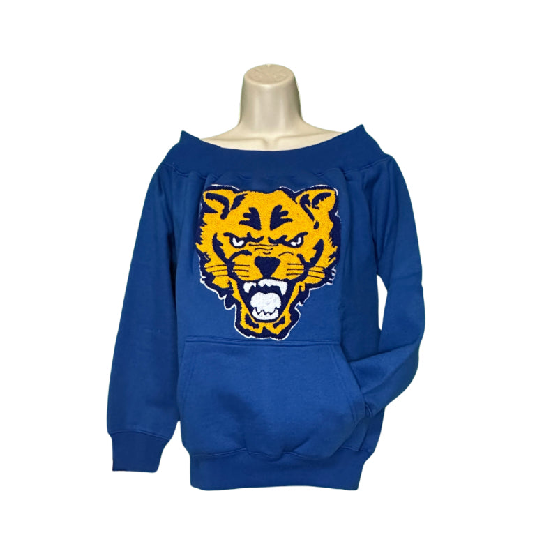 FVSU Off-Shoulder Wildcat Sweatshirt image 0